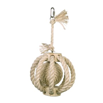 NOBBY Cage Toy, Kletterring mit Ball, 30 x 14 cm