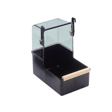 NOBBY Papageien-Badehaus, braun, 24 x 11 x 15 cm