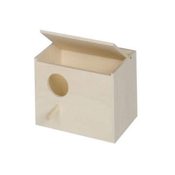 NOBBY Exoten Nistkasten, Loch links, 15 x 11 x 12 cm
