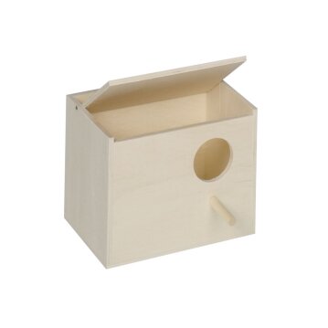 NOBBY Exoten Nistkasten, Loch rechts, 15 x 11 x 12 cm