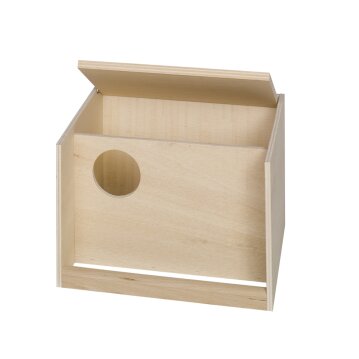 NOBBY GS Nistkasten mit Anflugstange, 30 x 28 x 20 cm