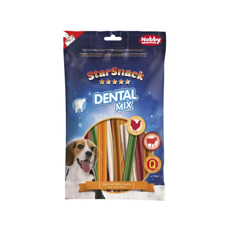 Hunde - Leckerli NOBBY StarSnack Dental Mix, 113 g