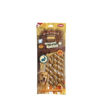 Hunde - Leckerli NOBBY StarSnack Barbecue Wrapped Rabbit,...