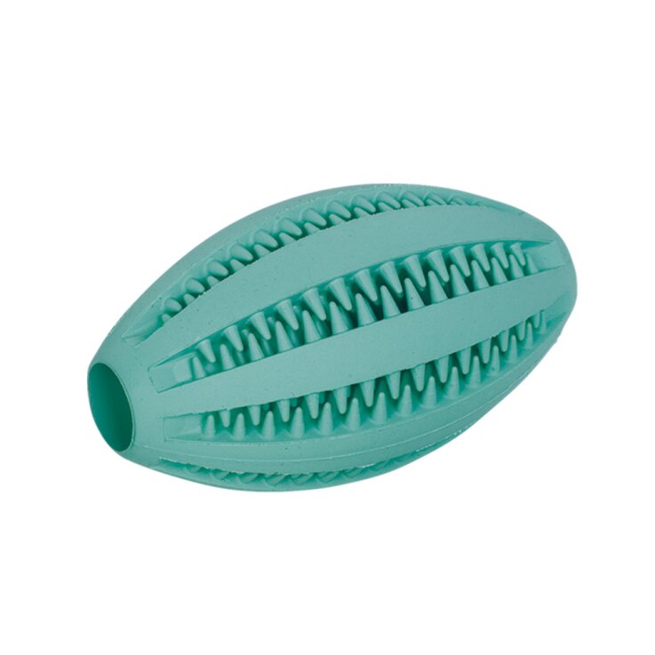 NOBBY Vollgummi Rugby "DENTAL LINE", 11 x 6 cm