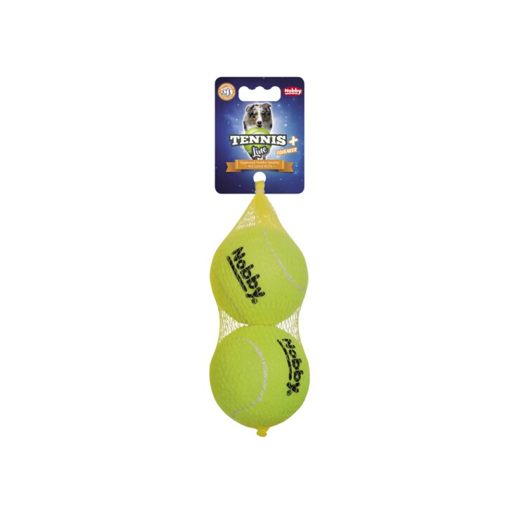 NOBBY Tennisball mit Squeaker
