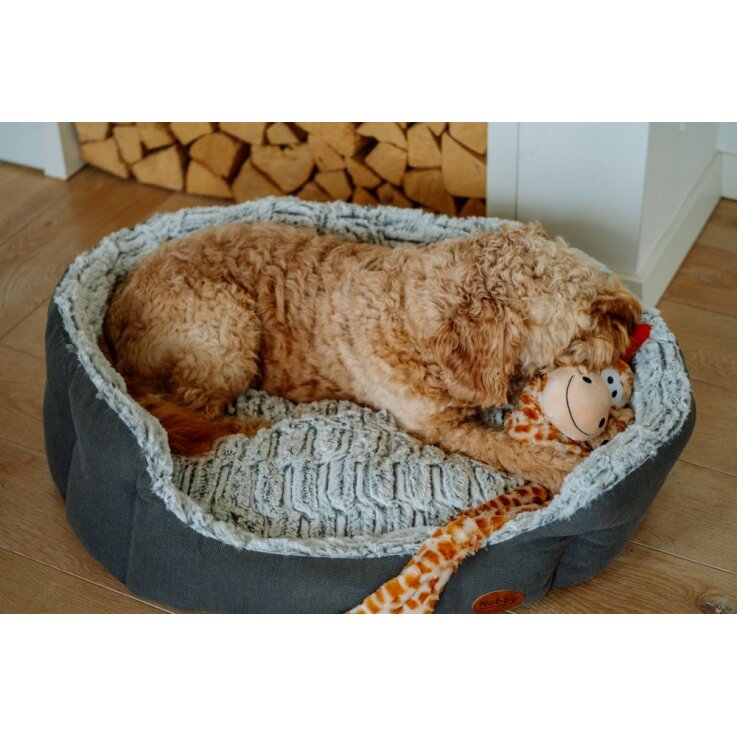 NOBBY Hunde-Komfort Bett "CACHO", oval