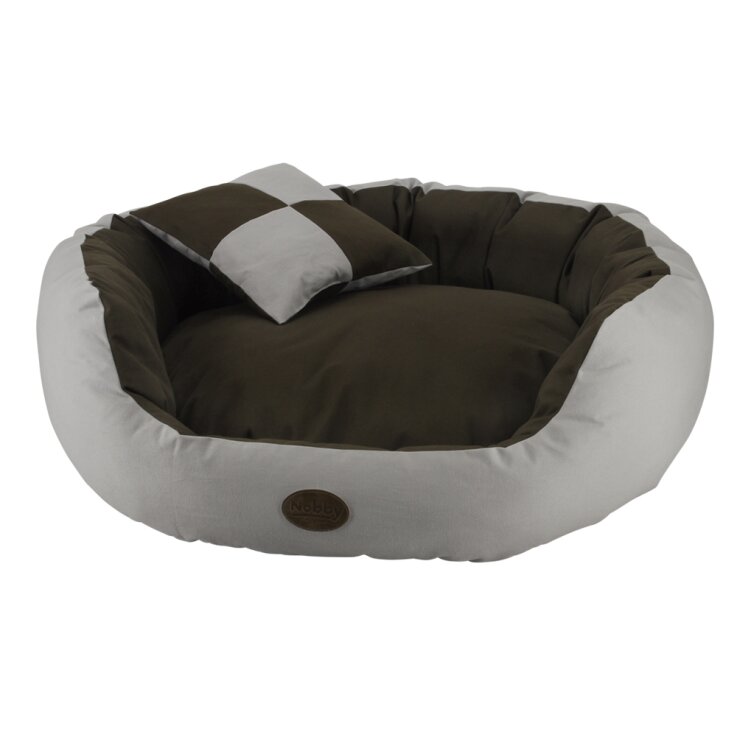 NOBBY Donut mit Einstieg "LOBO", grau, Ø 100 cm