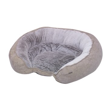 NOBBY Komfortbett oval "NAPO", braun, 97 x 76 x...
