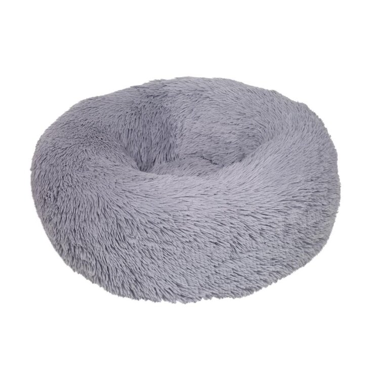 NOBBY Kuschelbett Donut Classic "ESLA", grau, Ø 70 cm