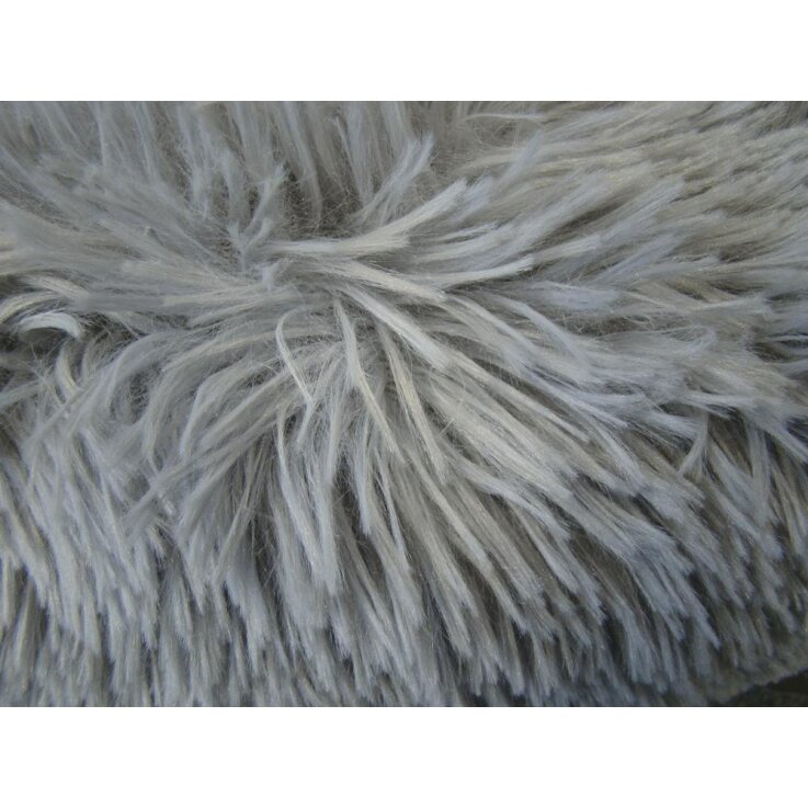 NOBBY Kuschelbett Donut Classic "ESLA", grau, Ø 70 cm