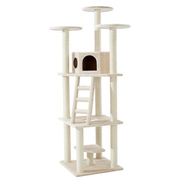 NOBBY Kratzbaum "SULTAN", creme, 197 cm hoch