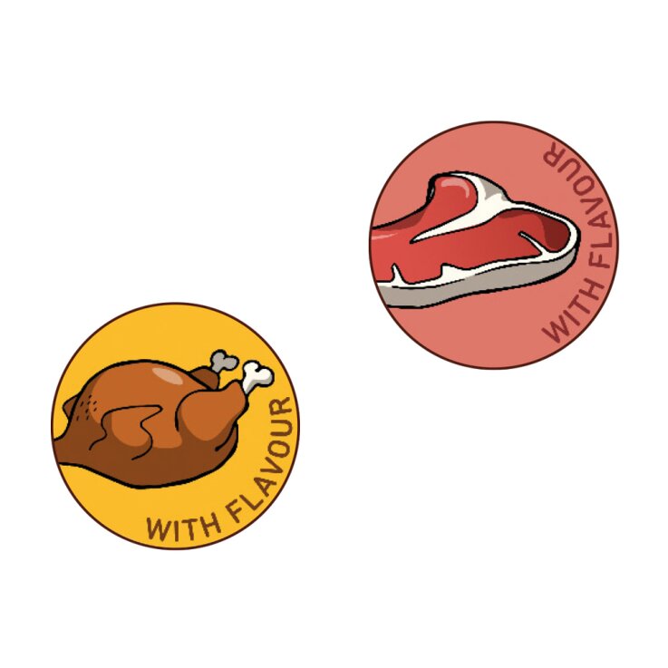 NOBBY Latex "Barbecue", 13,5 + 15 cm