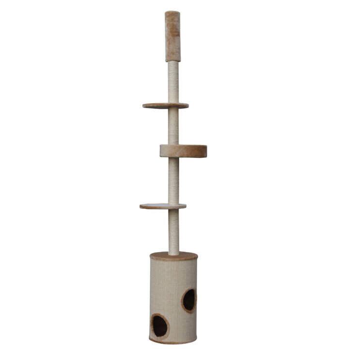 NOBBY Kratzbaum "CABO", beige, 244 - 264 cm hoch