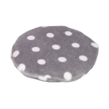 NOBBY Wärmekissen für Mikrowelle, grau gepunktet