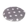 NOBBY Wärmekissen für Mikrowelle, grau gepunktet