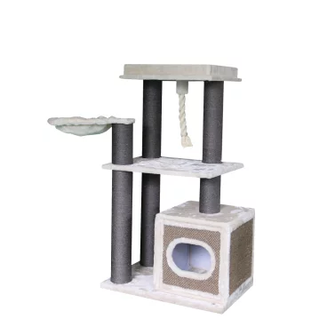 NOBBY Kratzbaum "LUGO", cream, 155 cm hoch