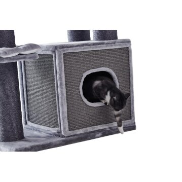 NOBBY Kratzbaum "YANKO", grau, 159 cm hoch