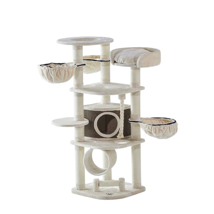 NOBBY Kratzbaum "ELIF", cream, 189 cm