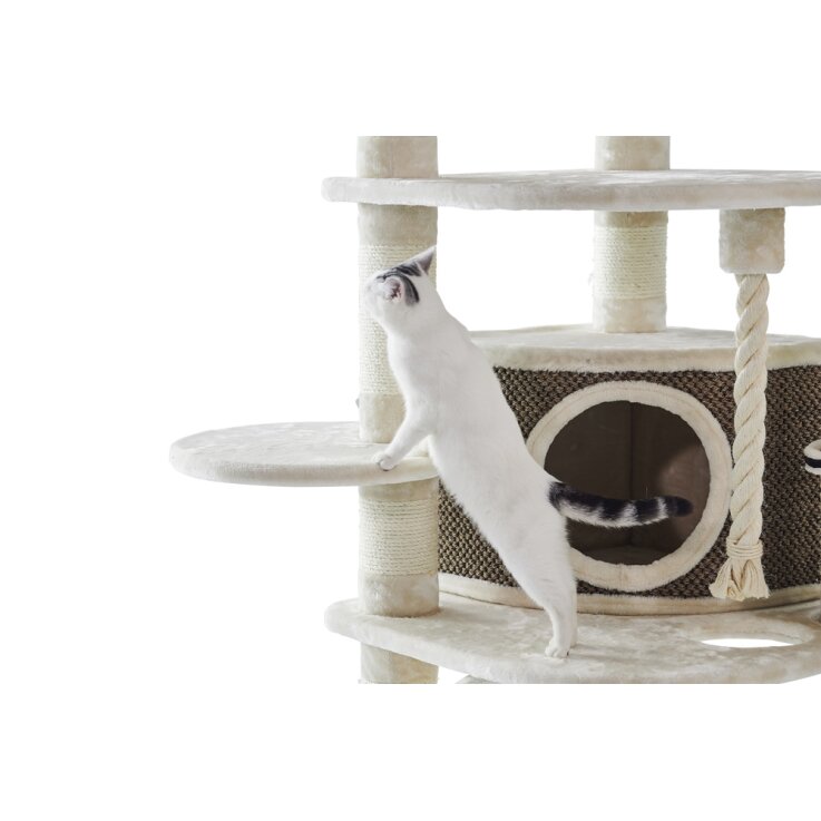 NOBBY Kratzbaum "ELIF", cream, 189 cm