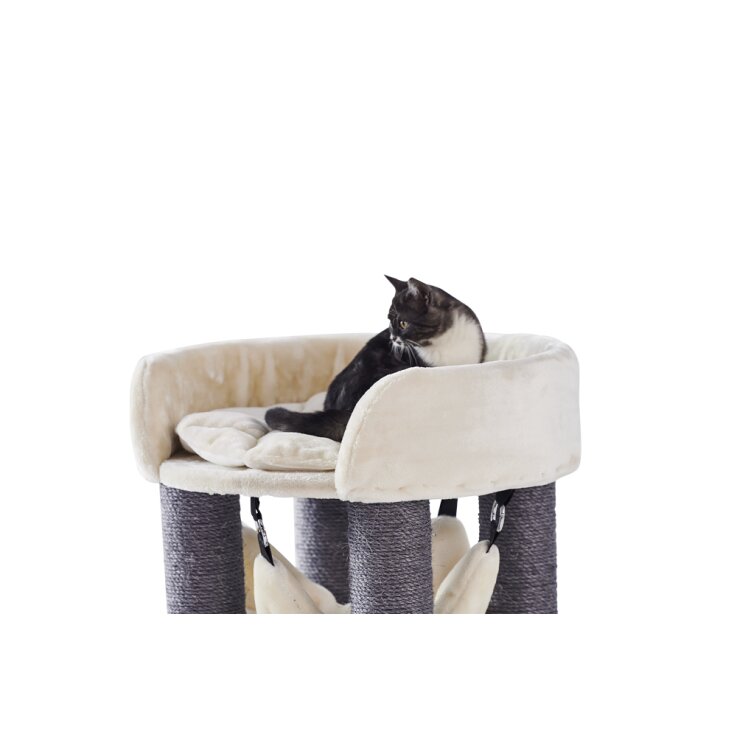 NOBBY Kratzbaum "ELA", cream, 60 x 60 x 89 cm