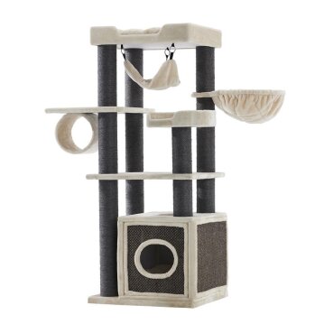 NOBBY Kratzbaum "FARIS", cream, 173 cm