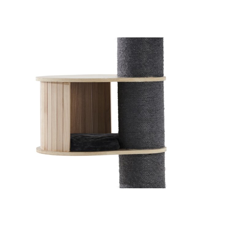 NOBBY Kratzbaum "HALIM", dunkelgrau, 220 - 250 cm