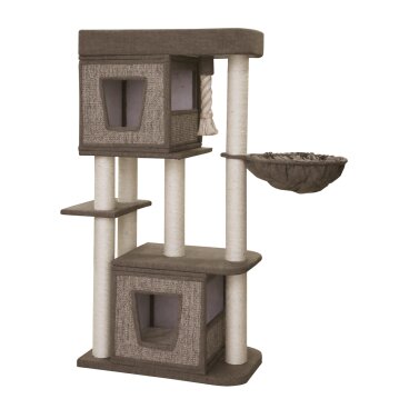 NOBBY Kratzbaum "ZATI", braun Leinenoptik, 70 x...