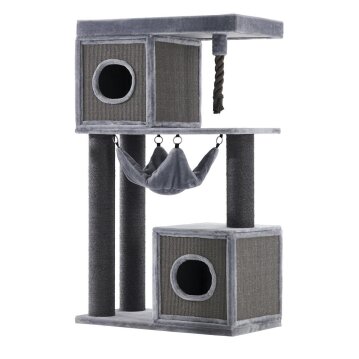 NOBBY Kratzbaum "ANILA", hellgrau, 165 cm