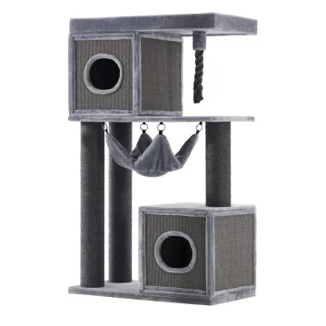 NOBBY Kratzbaum "ANILA", hellgrau, 165 cm