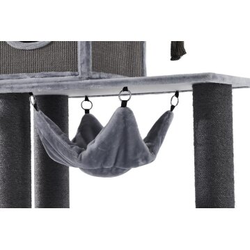 NOBBY Kratzbaum "ANILA", hellgrau, 165 cm