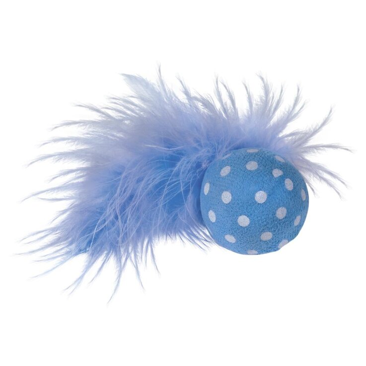 NOBBY Ball mit Rassel, blau, Ø 4 cm