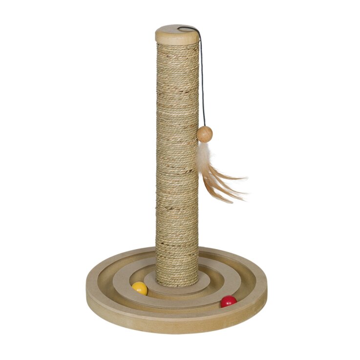 NOBBY Activity Toy "SPIN & POLE", Ø 30 x 45 cm