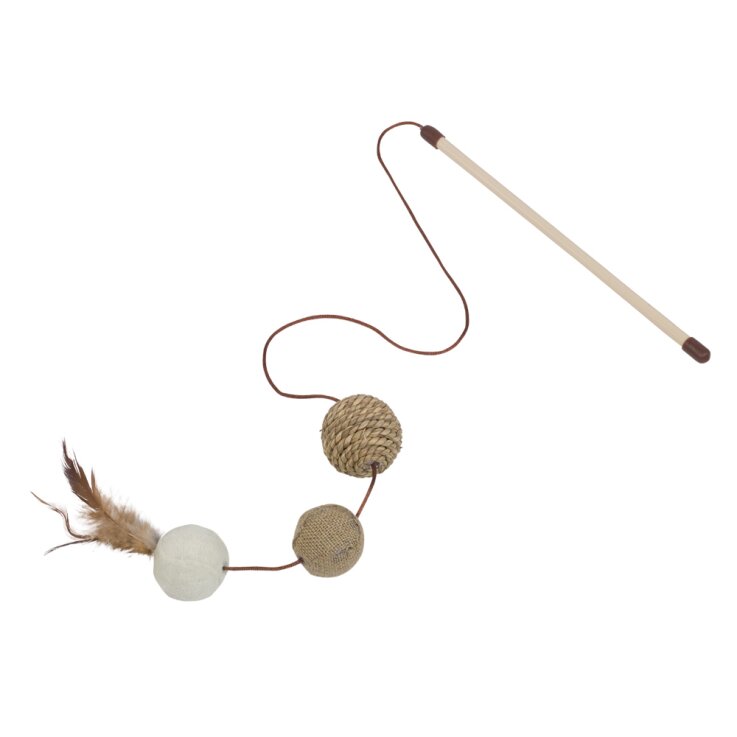 NOBBY Angel mit drei Bällen, Ø 4 -5 cm