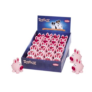 NOBBY Latex Spielzeug "Coole Sau", 9 cm