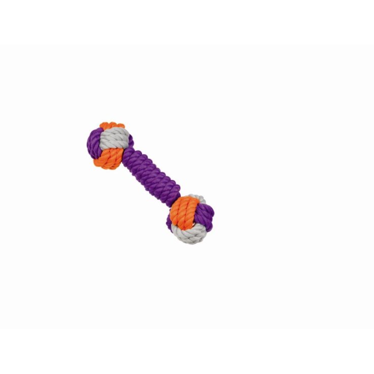 NOBBY Rope Toy Spielseil "HANTEL", 26 cm