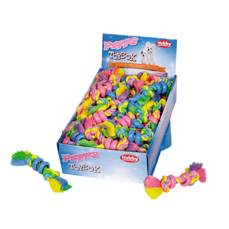NOBBY Vollgummi Spielzeug für Welpen, 16 cm
