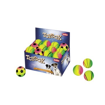 NOBBY Moosgummi B&auml;lle "RAINBOW", &Oslash;...