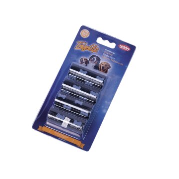 NOBBY TidyUp Kotbeutel mit Knochendruck, schwarz, 4 Rollen