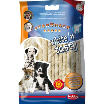 Hunde - Kauartikel NOBBY White&acute;n Tasty Kausticks,...