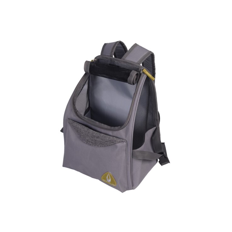 NOBBY Fronttasche "PAROS", grau, 30 x 22 x 37 cm