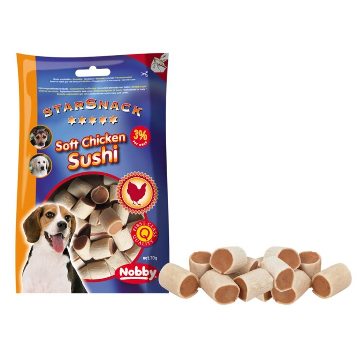 StarSnack Soft Chicken Sushi