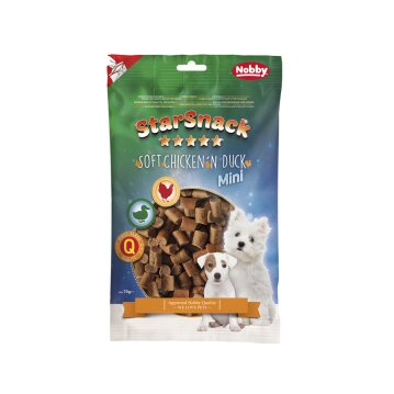 Hunde - Leckerli NOBBY StarSnack MINI Chicken`n Duck, 70 g