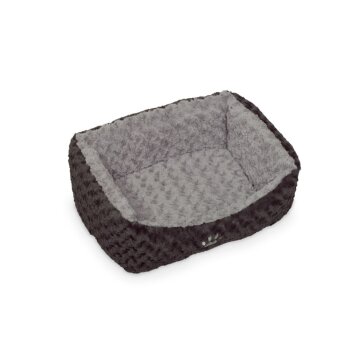 NOBBY Komfortbett "SEOLI", dunkelgrau/hellgrau