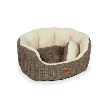 NOBBY Hunde-Komfort Bett "ALBA", oval, 86 x 70...