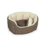 NOBBY Hunde-Komfort Bett "ALBA", oval, 86 x 70 x 24 cm