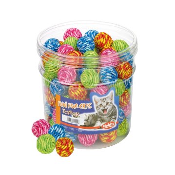 NOBBY Kleine B&auml;lle, bunt, &Oslash; 3,5 cm