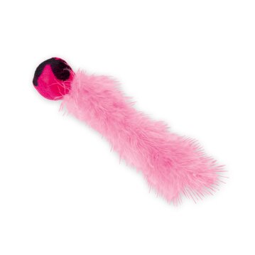 NOBBY Ball mit Feder, rosa, 24 cm