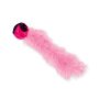 NOBBY Ball mit Feder, rosa, 24 cm