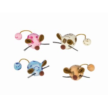 NOBBY Plüsch Maus mit Catnip, 6 cm