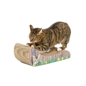 NOBBY Kratzbrett aus Karton "Lounge", 48 x 21 x...